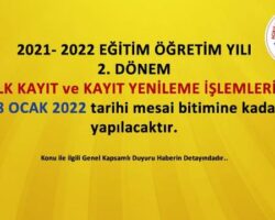 Borçka’daki Tüm Öğrencilere Önemli Hatırlatma “28 Ocak 2022 Son Gün”