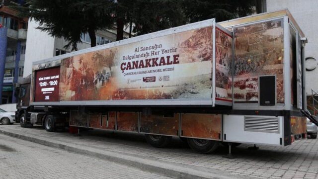 Vali Doruk’tan ‘Çanakkale Savaşları Mobil Müzesi’ Ziyareti
