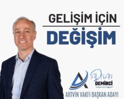 Korumalı: Dr. Adnan Demirci “Artvin Vakfı” Adaylığını Açıkladı