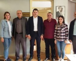 Korumalı: BORÇKA KAYMAKAMI BULAT, STK TEMSİLCİLERİNİ ZİYARET ETTİ