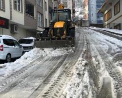 Korumalı: Belediye’den Kar Temizliği Çalışmaları