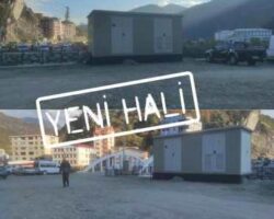 Borçka’da alternatif elektrik nakil hattı çalışmaları bitti