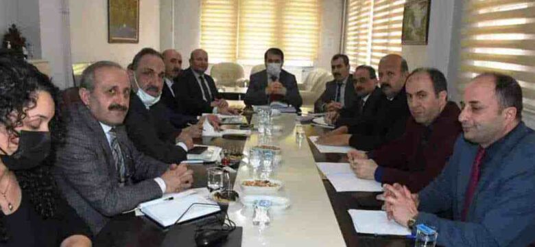 İL BAŞARI DURUMLARI DEĞERLENDİRME TOPLANTISI YAPILDI