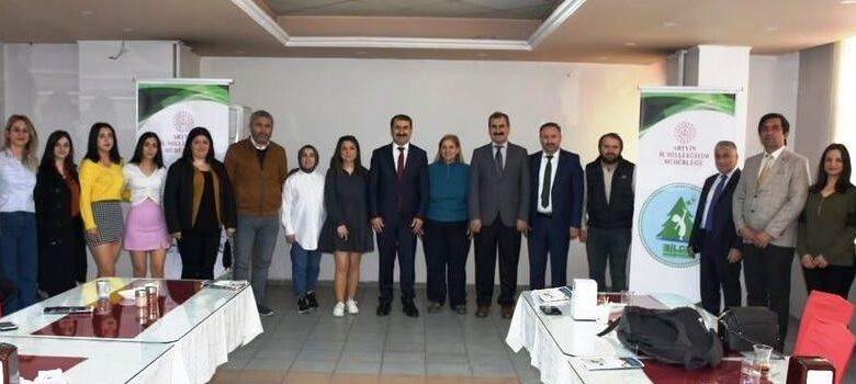 İL M.E.M. ACAR, YEREL BASINLA BİR ARAYA GELDİ