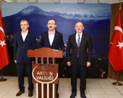 Ticaret Bakanı Muş, Artvin’de Ziyaretlerde Bulundu