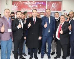 YENİDEN REFAH PARTİSİ BORÇKA İLÇE BAŞKANLIĞI KONGRESİ YAPILDI