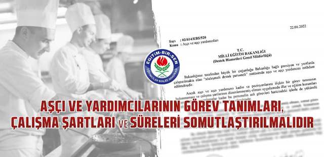 “Çalışma Şartları ve Süreleri Somutlaştırılmalıdır”
