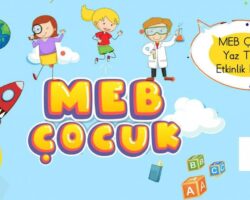 “MEB ÇOCUK YAZ TATİLİ ETKİNLİK KİTAPLARI” YAYINDA
