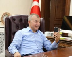 Vali Doruk Muhtarlar İle Görüntülü Görüştü