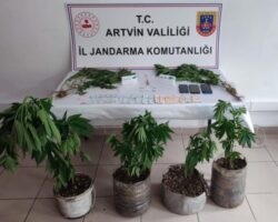 Artvin’de uyuşturucu operasyonu, 3 kişi tutuklandı