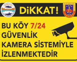 Borçka Kaymakamlığından 38 Köye Güvenlik Kamerası Sistemi Kuruldu