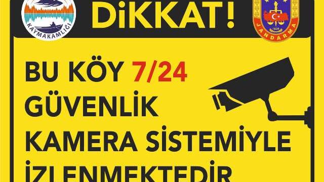 Borçka Kaymakamlığından 38 Köye Güvenlik Kamerası Sistemi Kuruldu