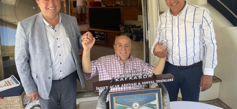 İsmet Acar’a Fahri Hemşehrilik Beratı Verildi