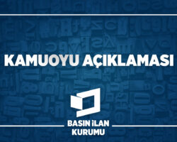 KAMUOYU AÇIKLAMASI