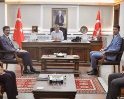 Artvin Valisi Doruk, Yeni Kaymakamlar ile Görüştü