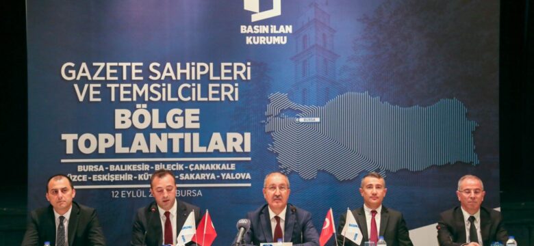 Gazete Sahipleri ve Temsilcileri Bölge Toplantıları Başladı