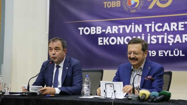TOBB Başkanı Hisarcıklıoğlu Artvin’de