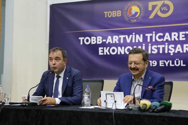 TOBB Başkanı Hisarcıklıoğlu Artvin’de