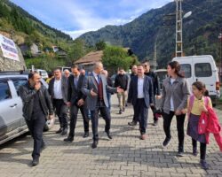 Artvin Valisi Doruk, Macahel Bölgesini Ziyaret ve İncelemelerde Bulundu