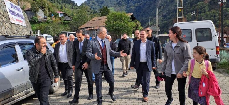 Artvin Valisi Doruk, Macahel Bölgesini Ziyaret ve İncelemelerde Bulundu