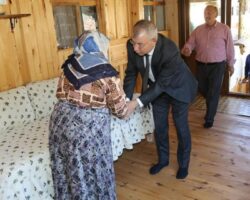 Vali Doruk, Şehit Ailelerini Ziyaret Etti