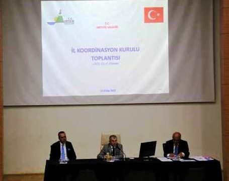İl Koordinasyon Kurulu Toplantısı Yapıldı