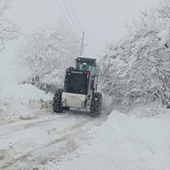 Artvin ve İlçelerinde Kar Esareti