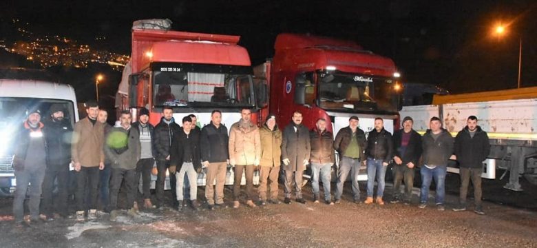 Artvin’den deprem bölgesine anlamlı yardım