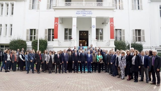 AÇÜ’nün Rektör ve Dekanı 256. Üniversitelerarası Kurul Toplantısına Katıldı