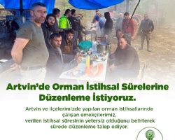 BESO Başkanı Özkurt, Orman İşçileri Hakkında Açıklama Yaptı