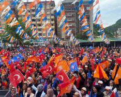 AK Parti Borçka Miting Kareleri