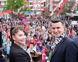 Borçka’da İYİ Parti Miting Kareleri