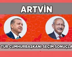 Artvin ve İlçelerindeki 2. Tur Cumhurbaşkanlığı Seçim Sonucu