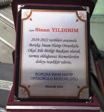 PLAKET BASKI İŞİMİZ