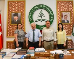 Trabzon TeknoKent ve TTO Heyetinden Rektör Prof. Dr. Bilgin’e Ziyaret