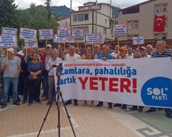 SOL Parti Şavşat İlçe Örgütü, “Bu zamlarla, bu pahalılıkla yaşanmaz”