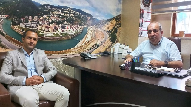 ÇEDAŞ Artvin İl Müdürü Şahiner, Basın Bayramımızı kutladı