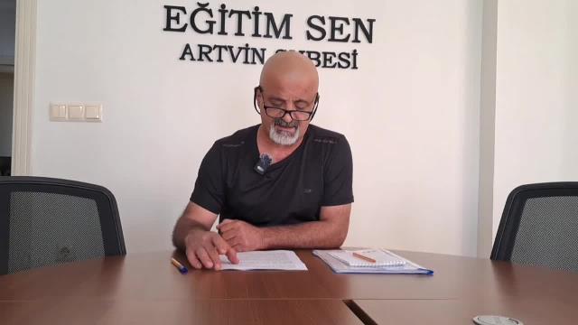 Eğitim Sen Artvin Şube Başkanı Gümüş, “10 Ekim Ankara Katliamının üzerinden 8 yıl geçti”