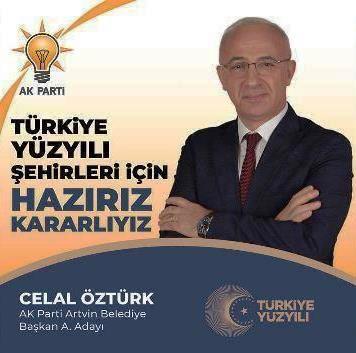 AK Parti belediye başkan aday adayı Celal Öztürk