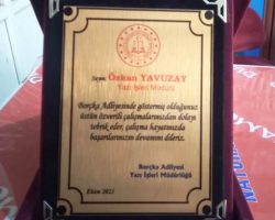 PLAKET BASKI İŞİMİZ