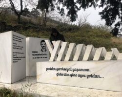 Devrimci Erkan Uzuneminağaoğlu mezarı başında anıldı