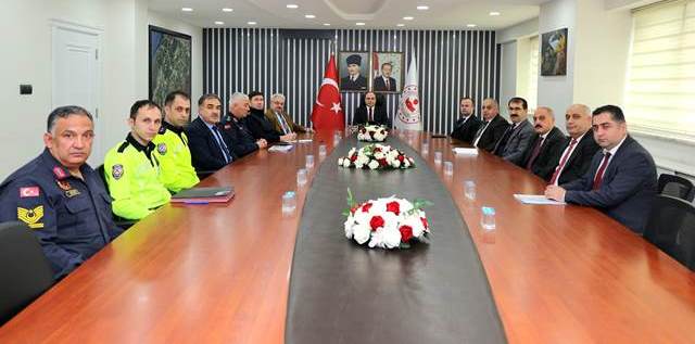 Karayolu Trafik Güvenliği Eylem Planı Toplantısı Gerçekleştirildi