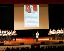 Artvin’de 12 Mart İstiklal Marşı’nın kabulü ve Mehmet Akif Ersoy’u anma töreni düzenlendi