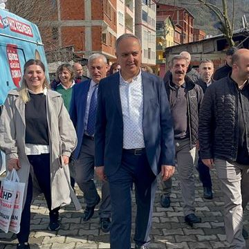 Başkan Ercan Orhan, seçim çalışmalarını sürdürüyor