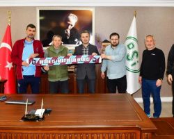 Artvin Trabzonspor Taraftarlar Derneğinden DSİ 26. Bölge Müdürü Yıldız’a Ziyaret