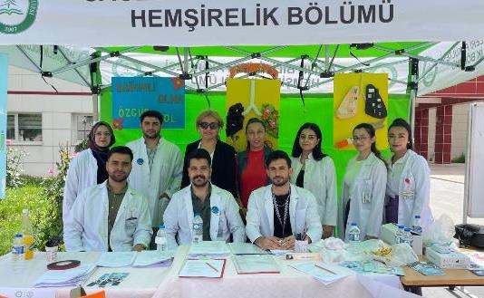 Korumalı: AÇÜ Öğrencilerinden “Sigaranın Zararları” İle İlgili Tepki Etkinliği