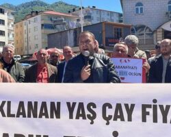 Korumalı: Çay Fiyatı 25,44 TL açlıktır, yoksulluktur, en az 35-36 TL olması gerekli