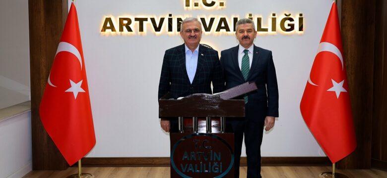 Korumalı: İçişleri Bakan Yardımcımız Sayın Münir Karaloğlu Valiliğimizi Ziyaret Etti