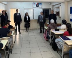 Korumalı: İlçe MEM Bakır, İmam Hatip Ortaokulu’nu Ziyaret Etti