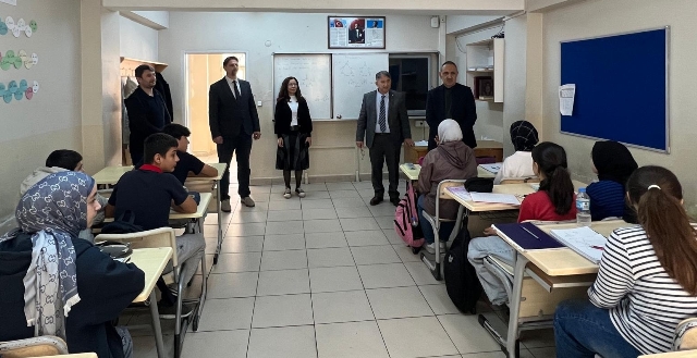 Korumalı: İlçe MEM Bakır, İmam Hatip Ortaokulu’nu Ziyaret Etti